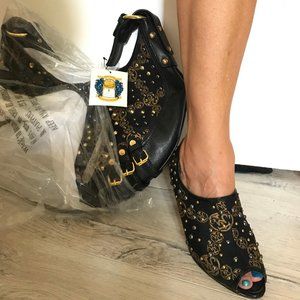 Miss Tina(Knowles) Studded Bootie w/Matching Bag